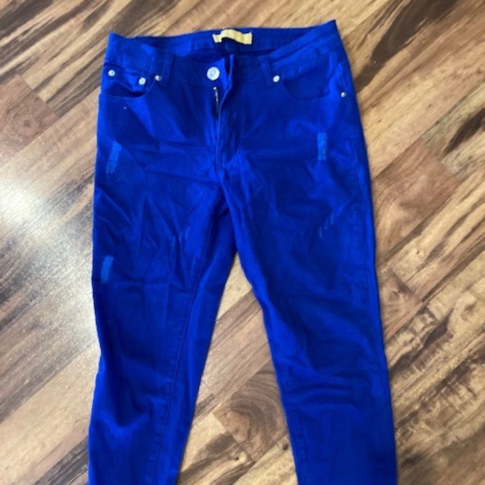 Micro suede jeans size 6